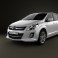 Mazda 8 MPV 2010 3d model