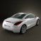 Peugeot 308 RCZ 2011 3d model