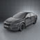 Peugeot 508 saloon 2011 3d model