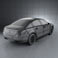 Peugeot 508 saloon 2011 3d model