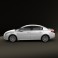 Peugeot 508 saloon 2011 3d model