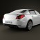 Peugeot 508 saloon 2011 3d model