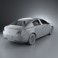 Peugeot 508 saloon 2011 3d model