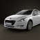 Peugeot 508 SW 2011 3d model