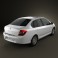 Renault Symbol 2010 3d model