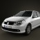 Renault Symbol 2010 3d model