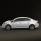 Toyota Avensis sedan 3d model