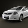Toyota Avensis sedan 3d model