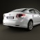 Toyota Avensis sedan 3d model