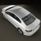Toyota Avensis sedan 3d model