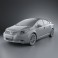 Toyota Avensis sedan 3d model