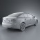 Toyota Avensis sedan 3d model
