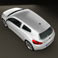 Volkswagen Scirocco R 2010 3d model