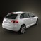 Audi A3 Sportback 2011 3d model