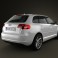 Audi A3 Sportback 2011 3d model