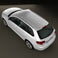 Audi A3 Sportback 2011 3d model