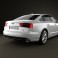 Audi A6 sedan 2012 3d model