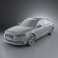 Audi A6 sedan 2012 3d model