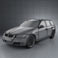 BMW 3 series Touring 3d model