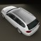 BMW 3 series Touring 3d model