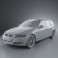 BMW 3 series Touring 3d model