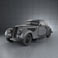 BMW 327 cabriolet 1937 3d model