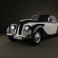 BMW 327 cabriolet 1937 3d model