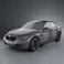 BMW 5 series Gran Turismo 2011 3d model