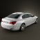 BMW 7 Series Sedan 2011 3d model
