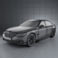 BMW 7 Series Sedan 2011 3d model