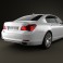 BMW 7 Series Sedan 2011 3d model