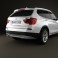 BMW X3 2011 3d model