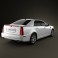 Cadillac STS 2010 3d model