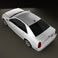 Cadillac STS 2010 3d model