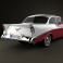 Chevrolet BelAir 2-door hardtop 1956 3d model