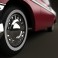 Chevrolet BelAir 2-door hardtop 1956 3d model
