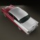 Chevrolet BelAir 2-door hardtop 1956 3d model