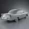 Chevrolet BelAir 2-door hardtop 1956 3d model