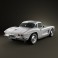 Chevrolet Corvette 1962 3d model