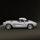 Chevrolet Corvette 1962 3d model
