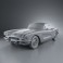 Chevrolet Corvette 1962 3d model