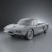 Chevrolet Corvette 1962 3d model