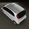 Citroen C-zero 2011 3d model