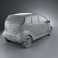 Citroen C-zero 2011 3d model