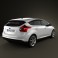 Ford Focus Hatchback 2011 3d model