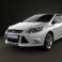 Ford Focus Hatchback 2011 3d model