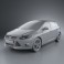 Ford Focus Hatchback 2011 3d model