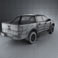 Ford Ranger (T6) 2011 3d model