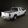 Ford Super Duty Crew Cab 2011 3d model
