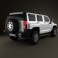 Hummer H3 3d model